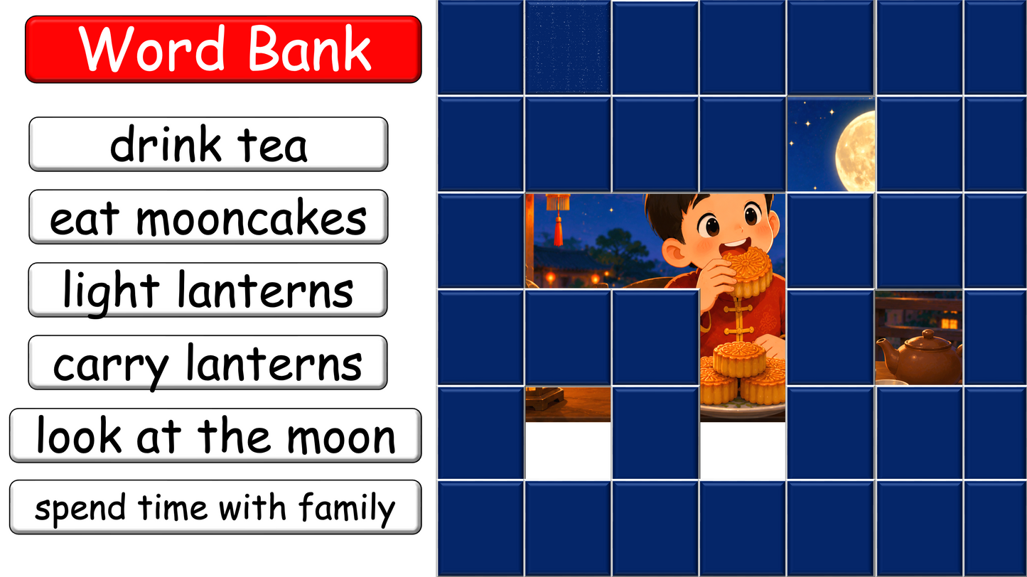 Grade 1-3 - ESL Lesson - Mid-Autumn Festival