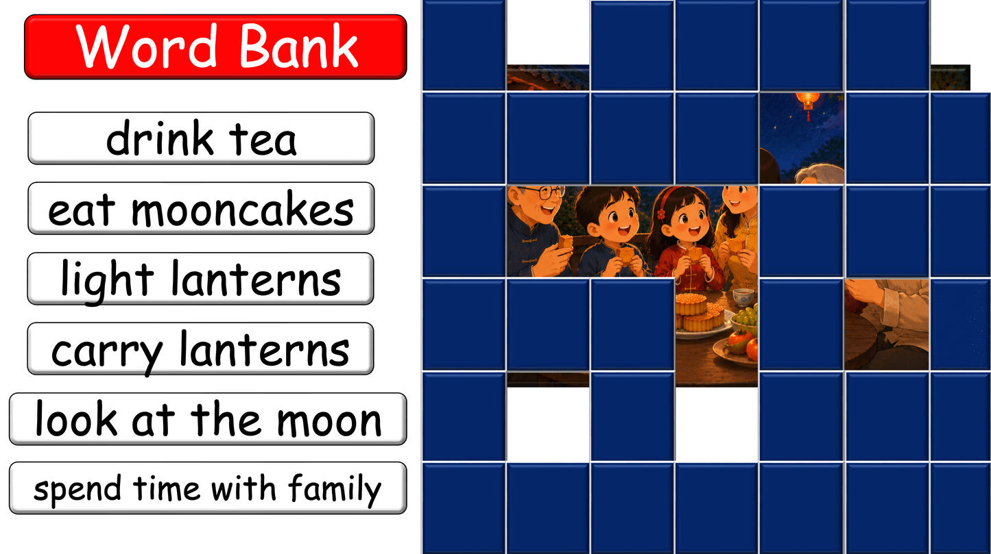 Grade 1-3 - ESL Lesson - Mid-Autumn Festival