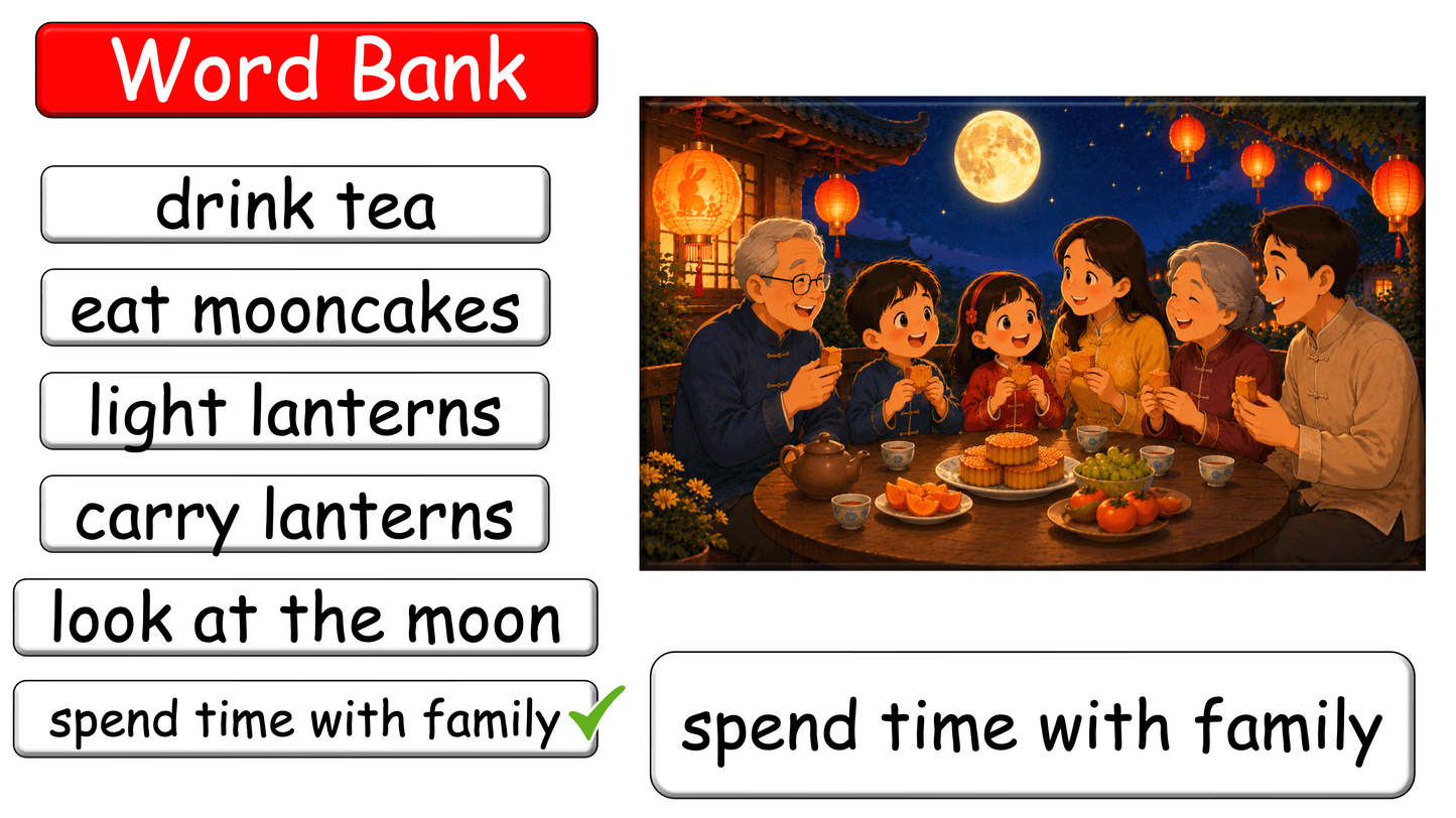 Grade 1-3 - ESL Lesson - Mid-Autumn Festival