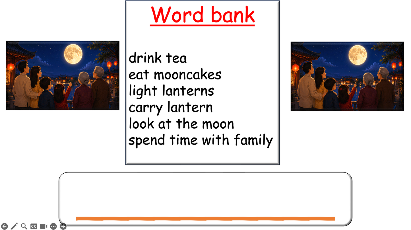 Grade 1-3 - ESL Lesson - Mid-Autumn Festival