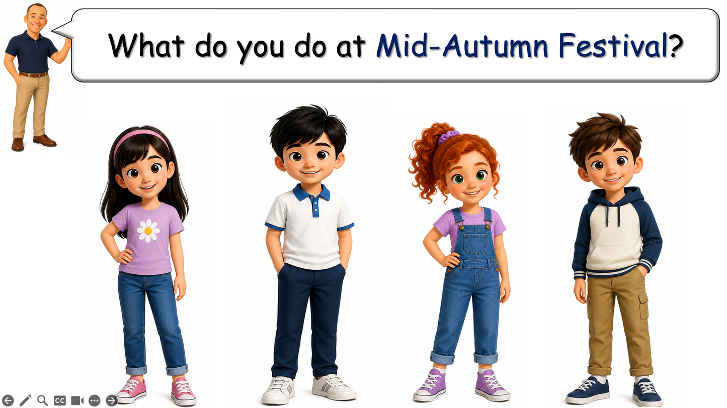 Grade 1-3 - ESL Lesson - Mid-Autumn Festival