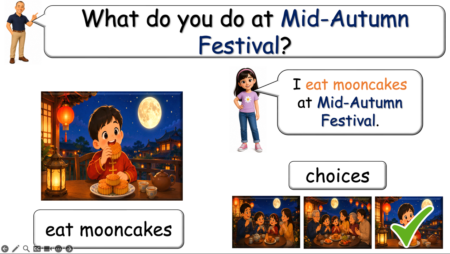 Grade 1-3 - ESL Lesson - Mid-Autumn Festival