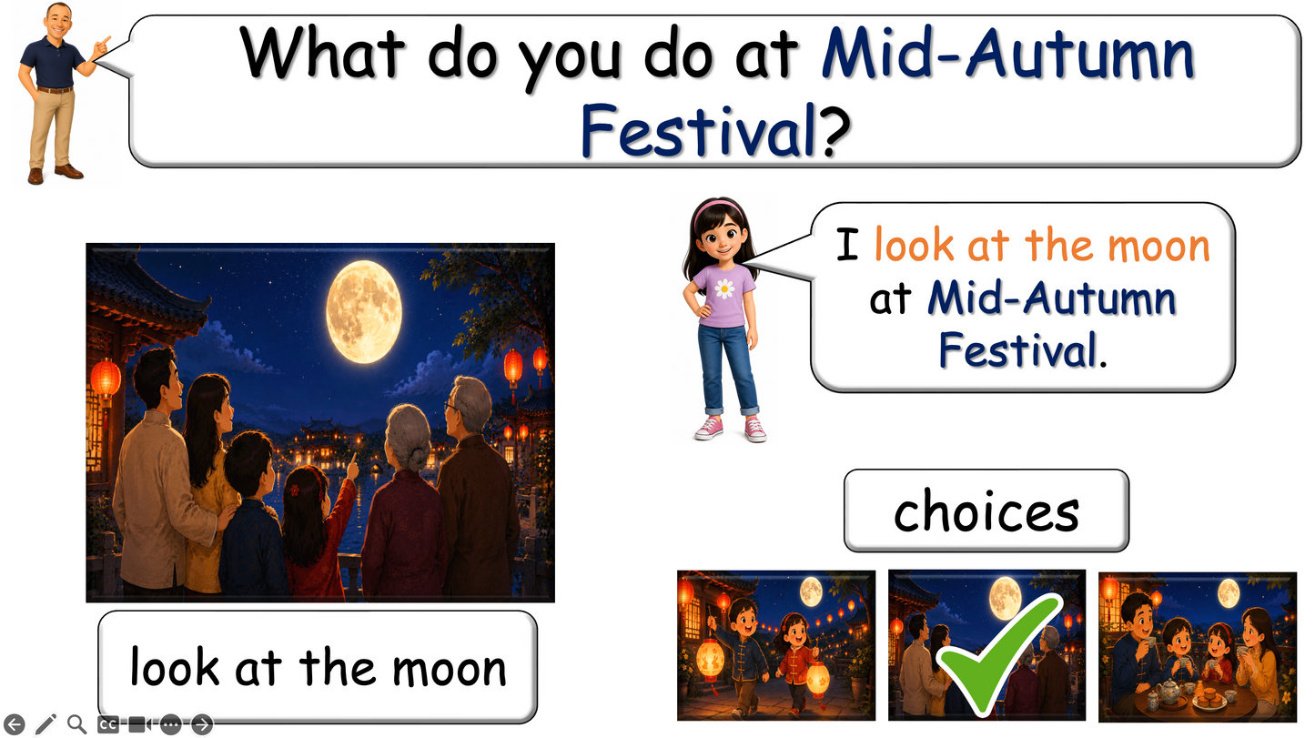 Grade 1-3 - ESL Lesson - Mid-Autumn Festival