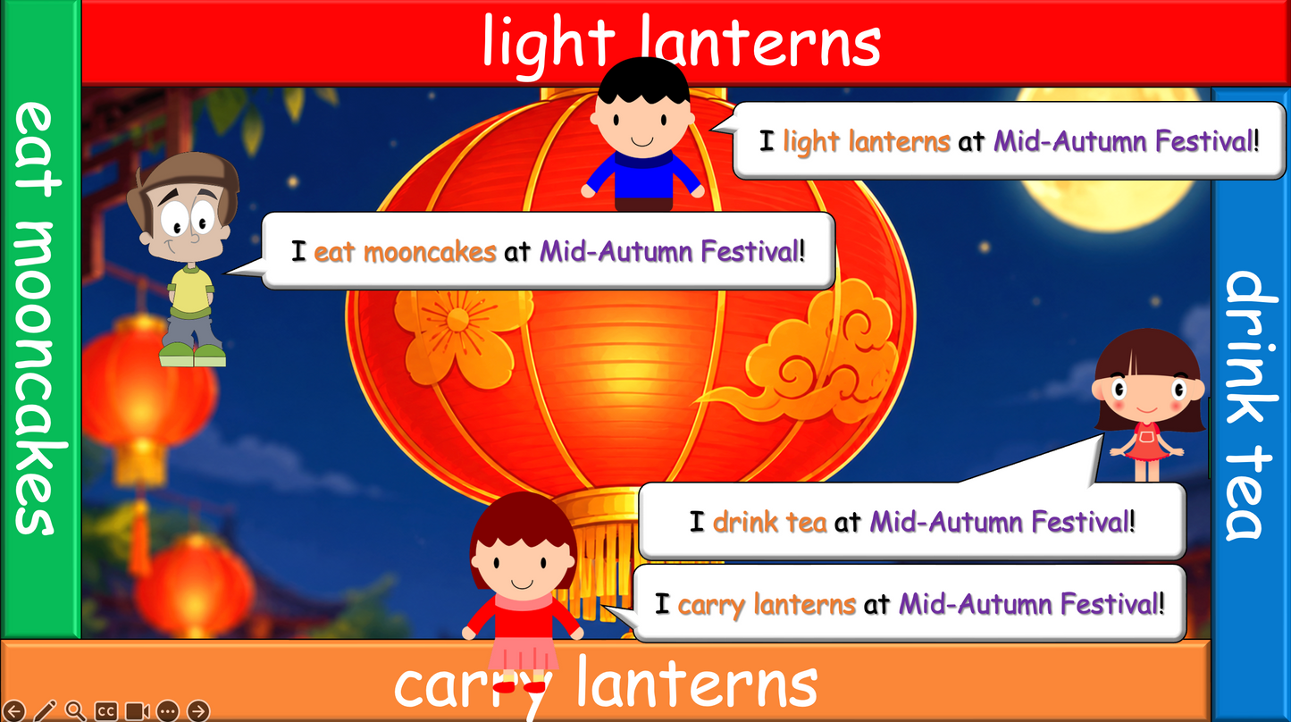 Grade 1-3 - ESL Lesson - Mid-Autumn Festival
