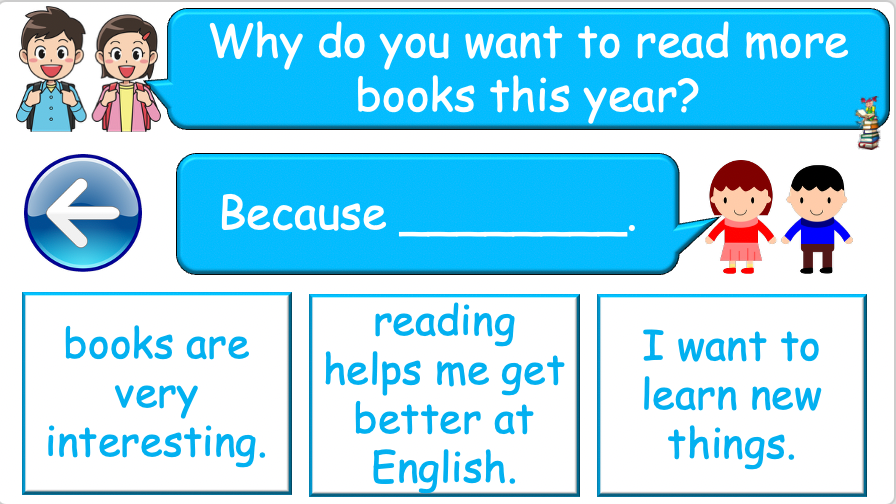 Grade 4-6 - ESL Lesson - New Year's resolutions - Part 2 - PowerPoint Lesson