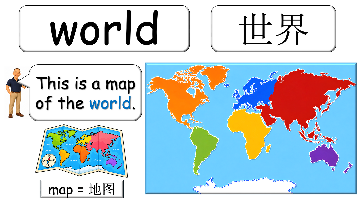 Grade 3-4 - ESL Lesson - Continents of the World