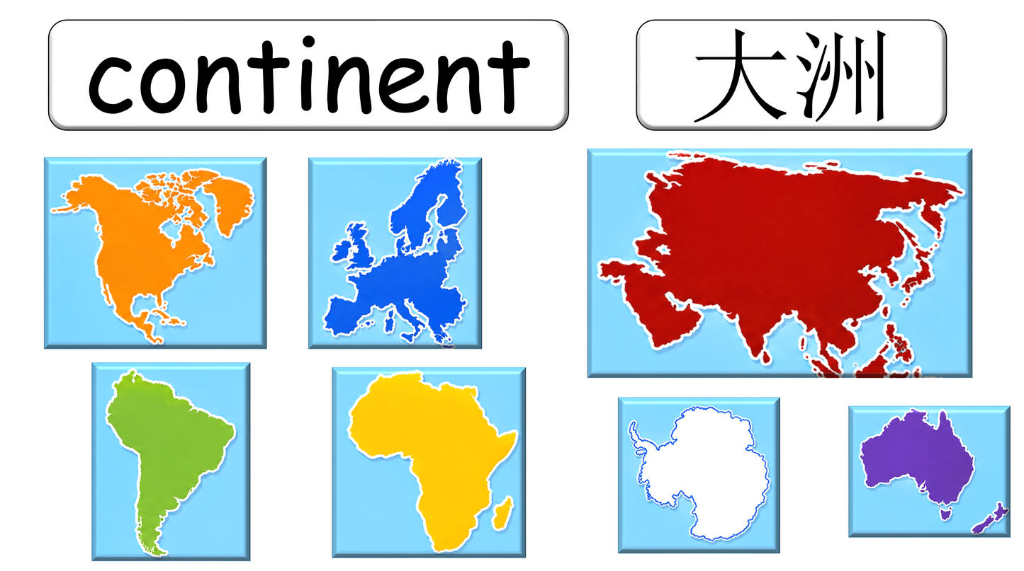 Grade 3-4 - ESL Lesson - Continents of the World