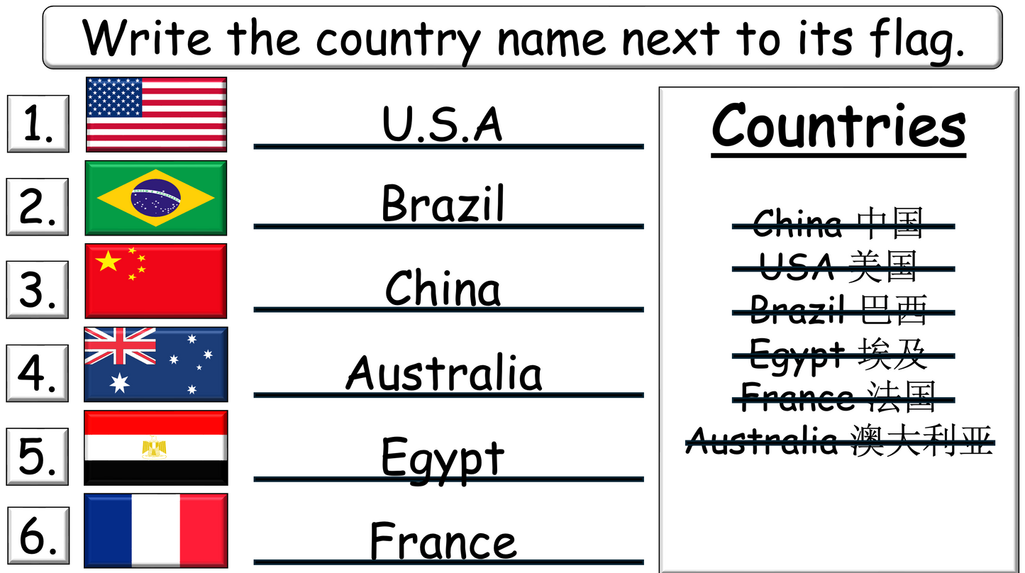 Grade 3-4 - ESL Lesson - Continents of the World