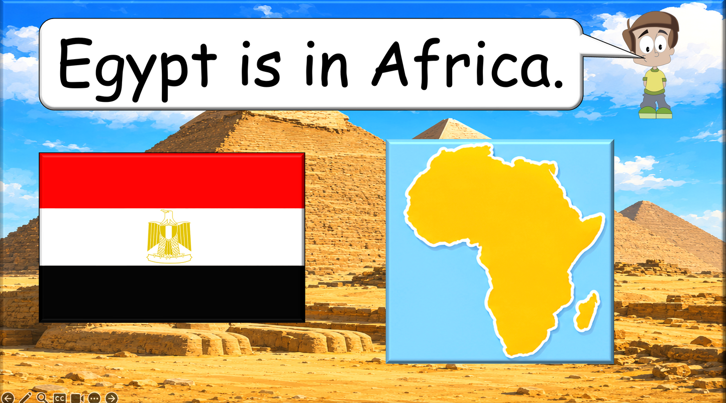 Grade 3-4 - ESL Lesson - Continents of the World