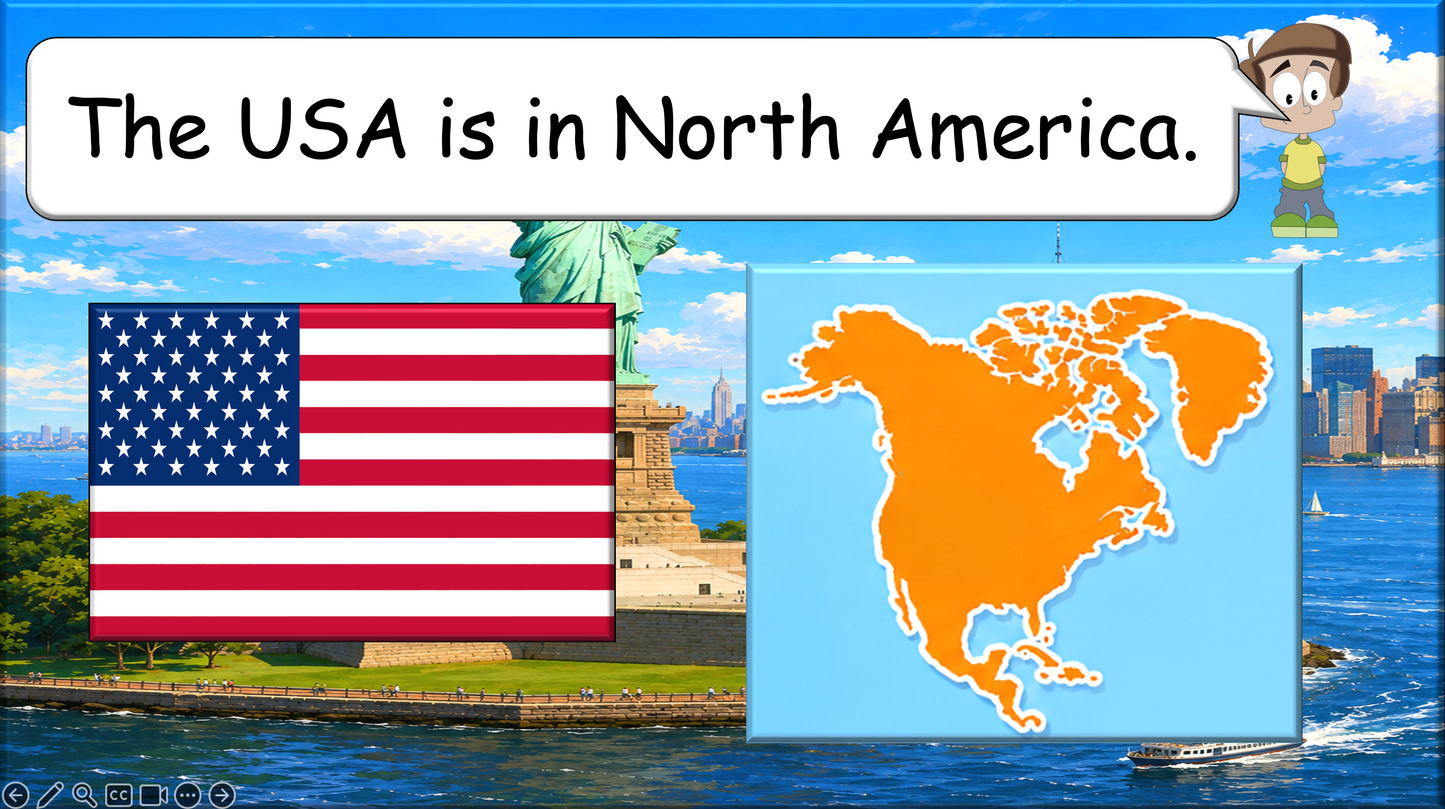 Grade 3-4 - ESL Lesson - Continents of the World