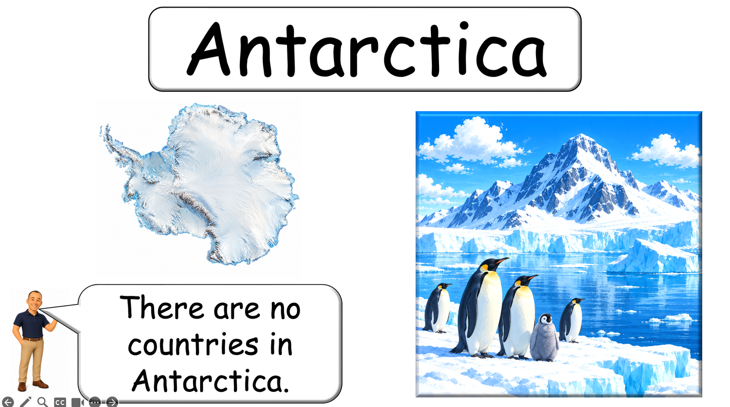 Grade 3-4 - ESL Lesson - Continents of the World