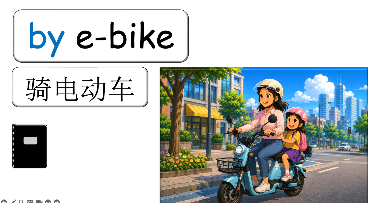 Grade 2 - ESL Lesson - How do you come to school?