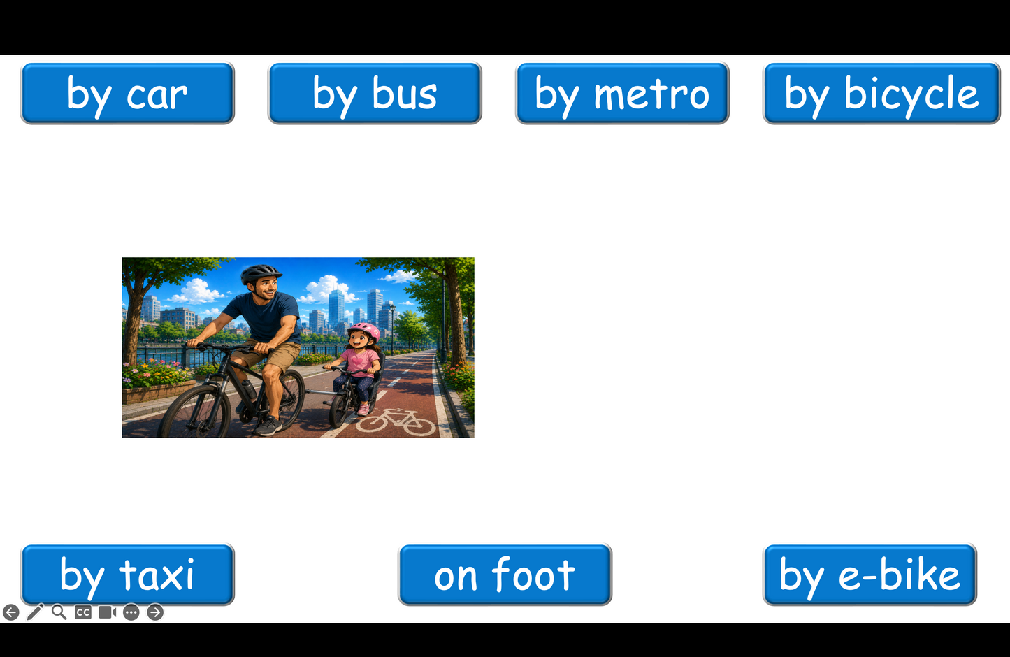 Grade 2 - ESL Lesson - How do you come to school?