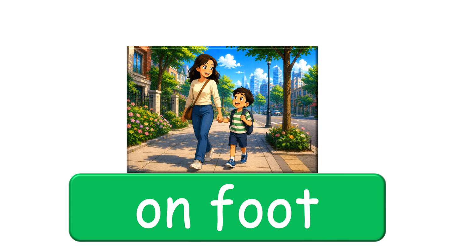 Grade 2 - ESL Lesson - How do you come to school?