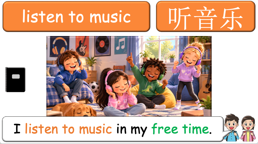 Grade 4 - ESL Lesson - Hobbies and Free Time