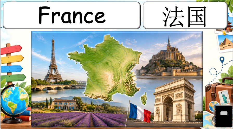 Grade 4-5 - ESL Lesson - Food Around the World - Part 1 - Countries