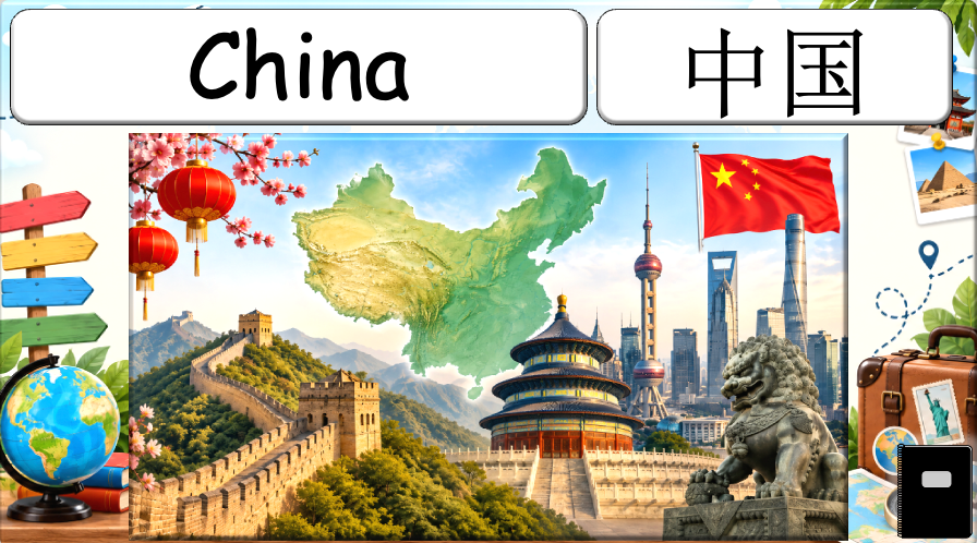 Grade 4-5 - ESL Lesson - Food Around the World - Part 1 - Countries