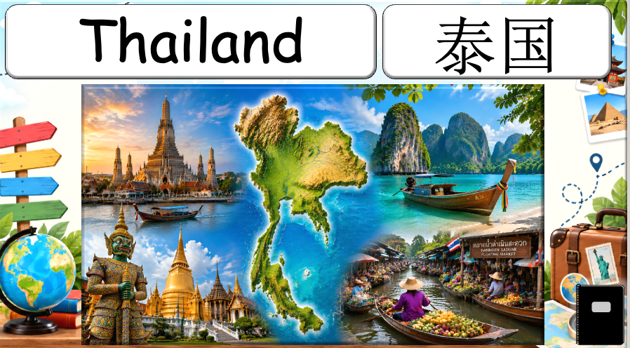 Grade 4-5 - ESL Lesson - Food Around the World - Part 1 - Countries