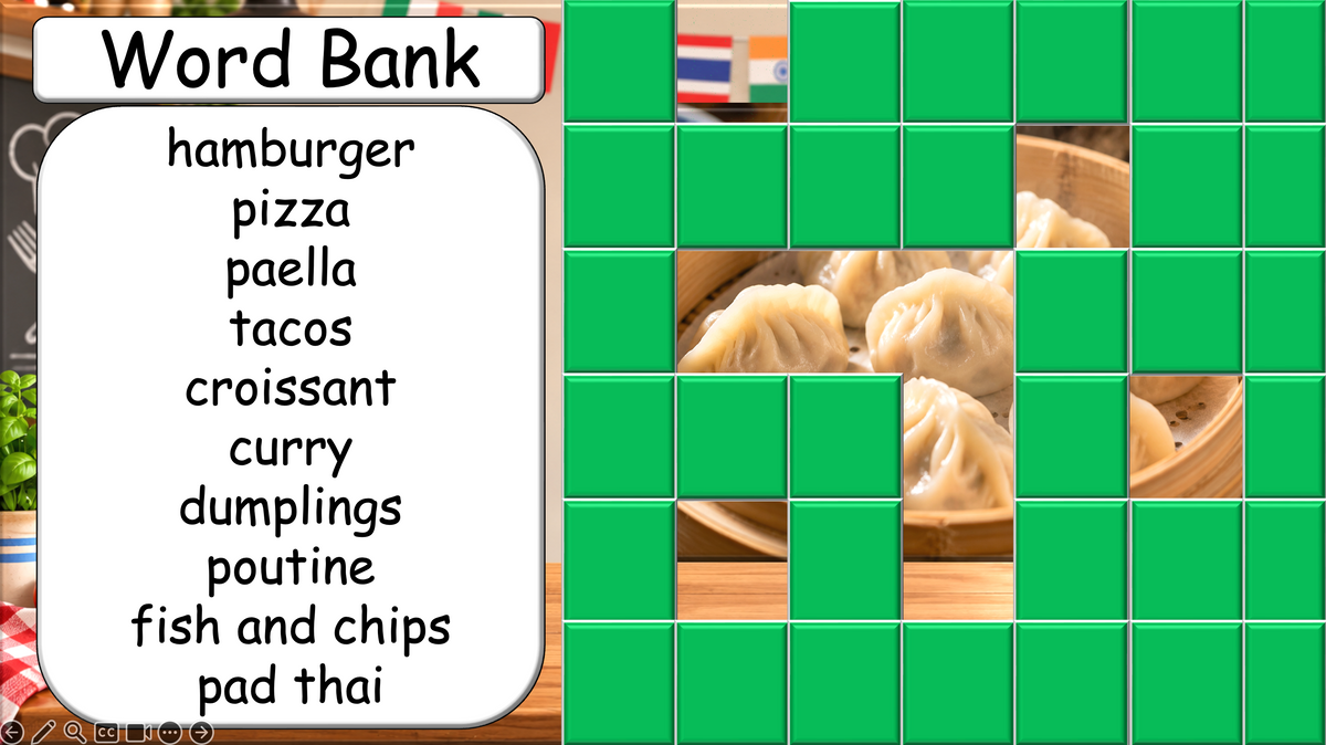 Grade 4-5 - ESL Lesson - Food Around the World - Part 2 - Food