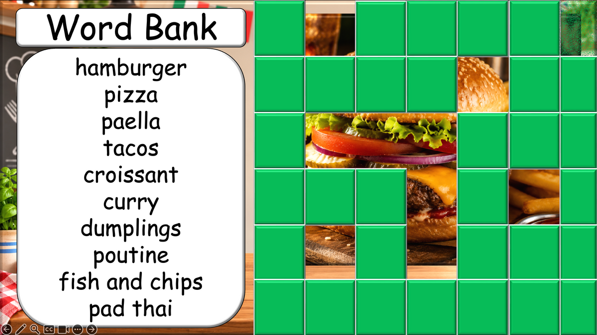Grade 4-5 - ESL Lesson - Food Around the World - Part 2 - Food