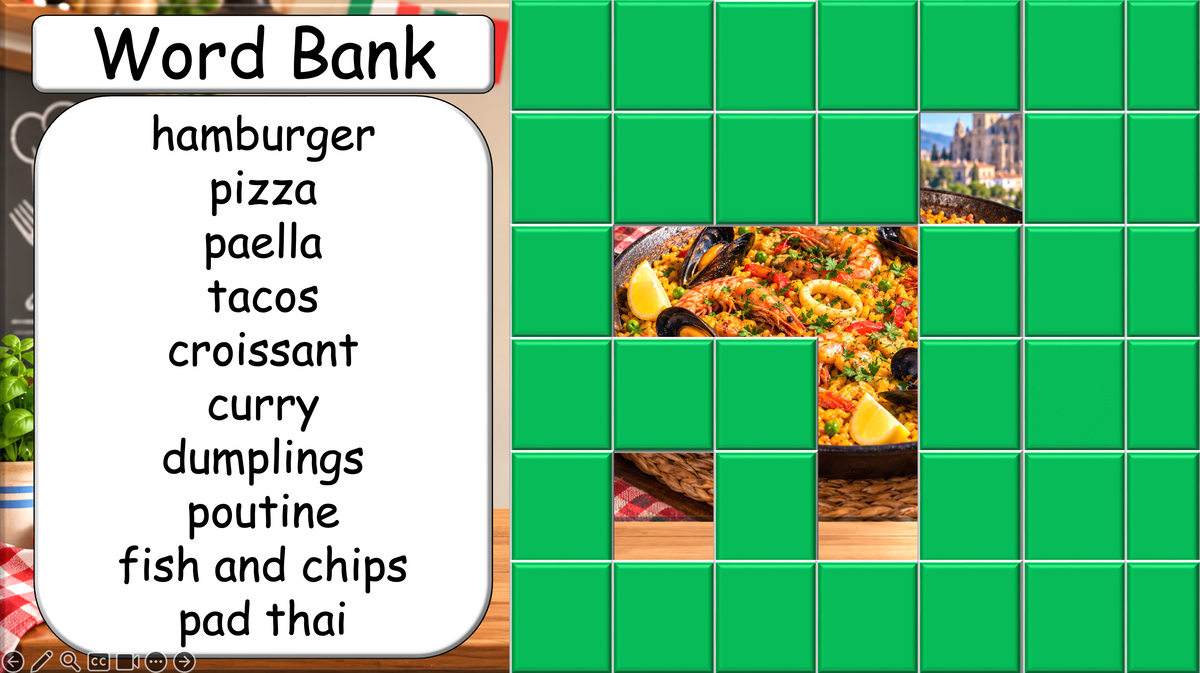 Grade 4-5 - ESL Lesson - Food Around the World - Part 2 - Food