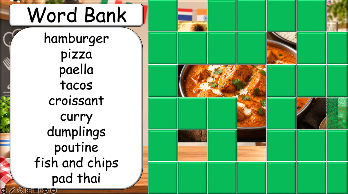 Grade 4-5 - ESL Lesson - Food Around the World - Part 2 - Food