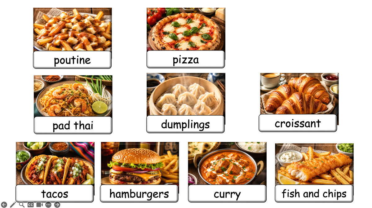 Grade 4-5 - ESL Lesson - Food Around the World - Part 2 - Food