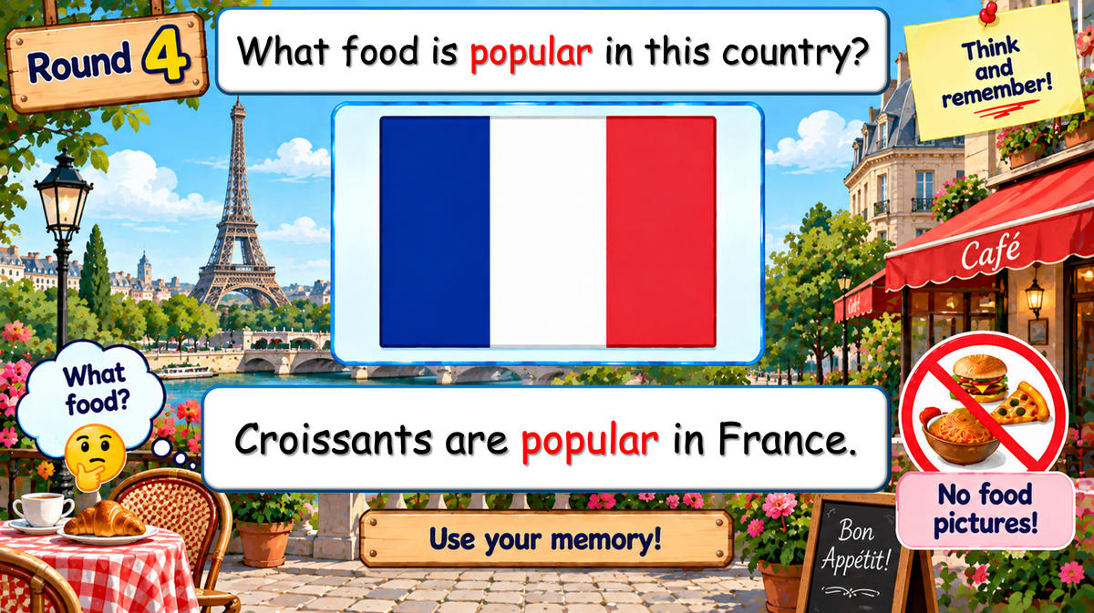 Grade 4-5 - ESL Lesson - Food Around the World - Part 2 - Food