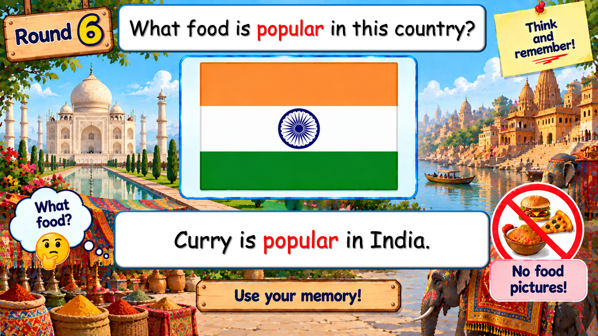 Grade 4-5 - ESL Lesson - Food Around the World - Part 2 - Food