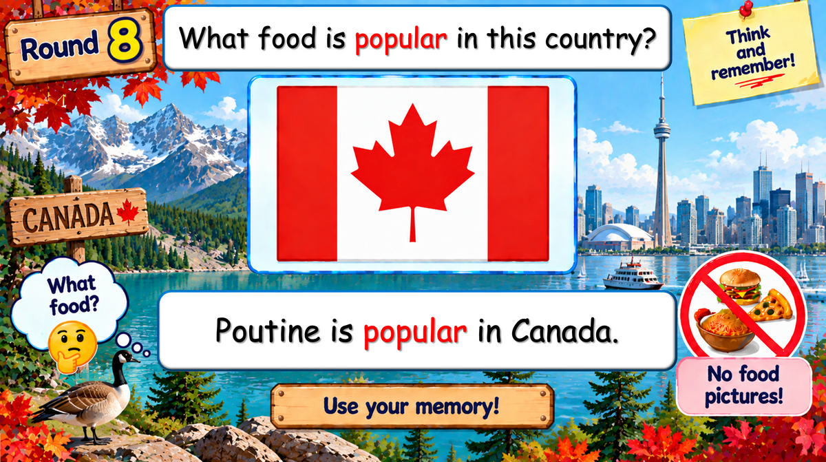 Grade 4-5 - ESL Lesson - Food Around the World - Part 2 - Food
