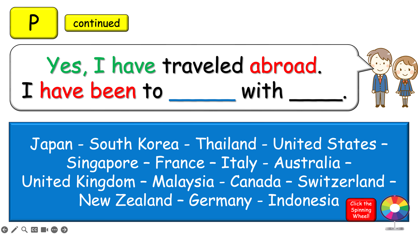 Grade 6-8 - ESL Lesson - First Day of School - Getting to know you