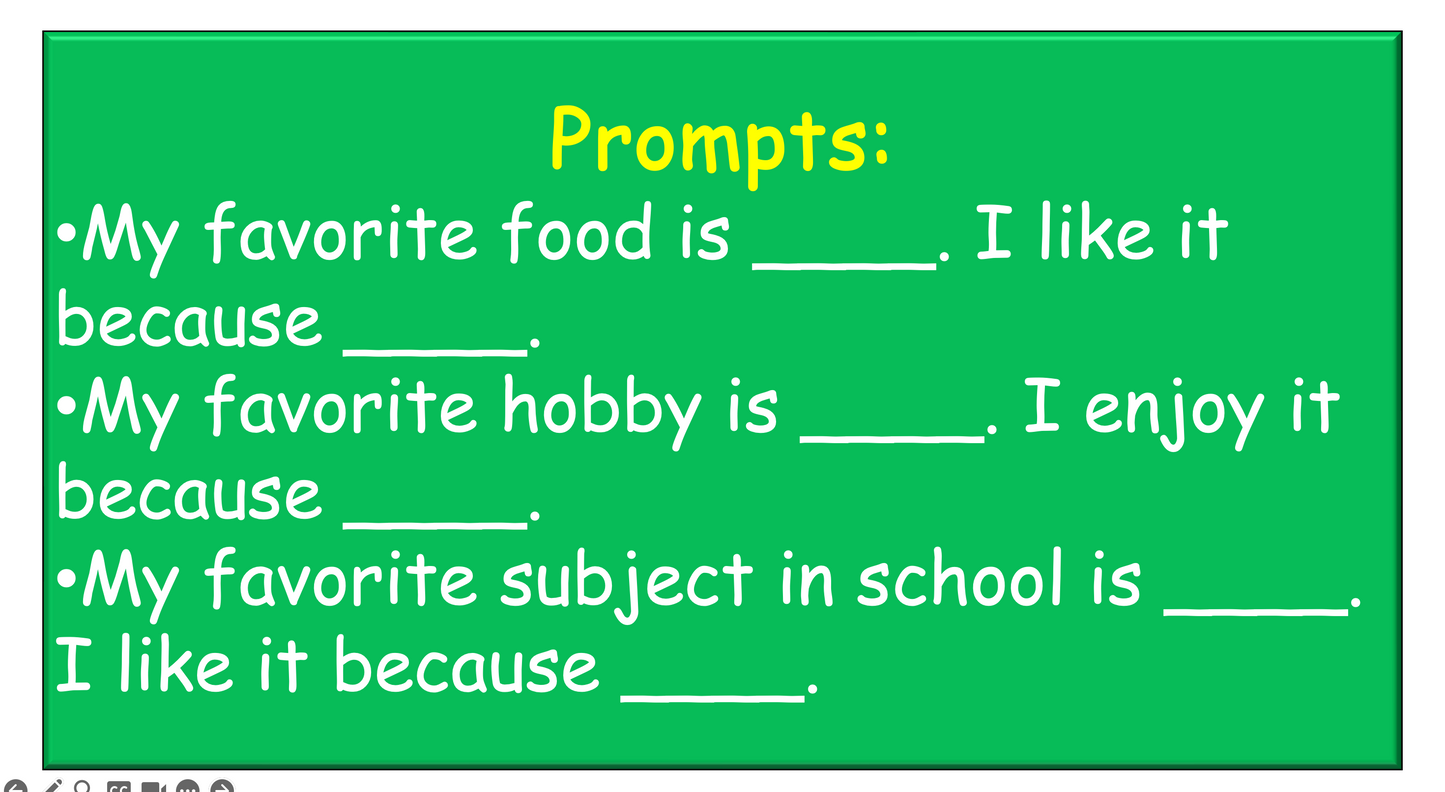 Grade 6-8 - ESL Lesson - First Day of School - Getting to know you